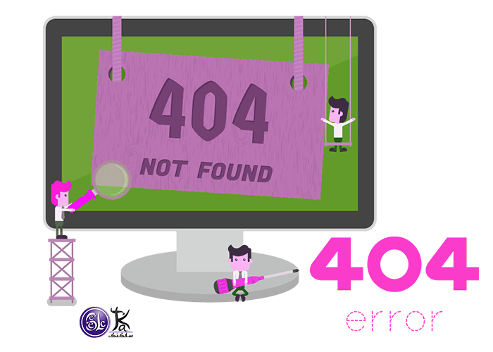 خطای 404 در وب سایت خود